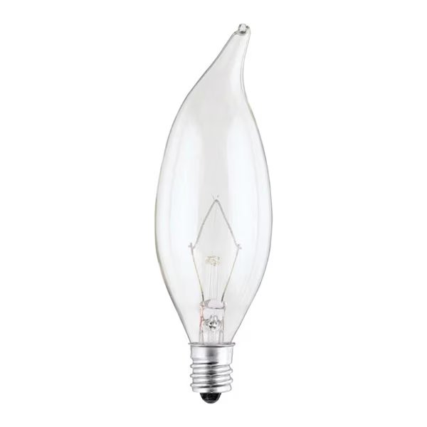 BULB CA9-1/2 40W CLR 2PK, Westinghouse, Mfr#: 3775